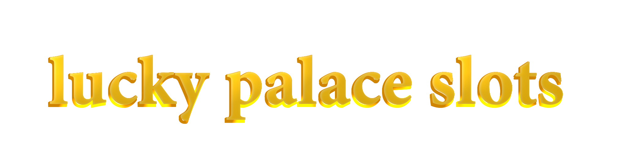 Lucky palace slots logo